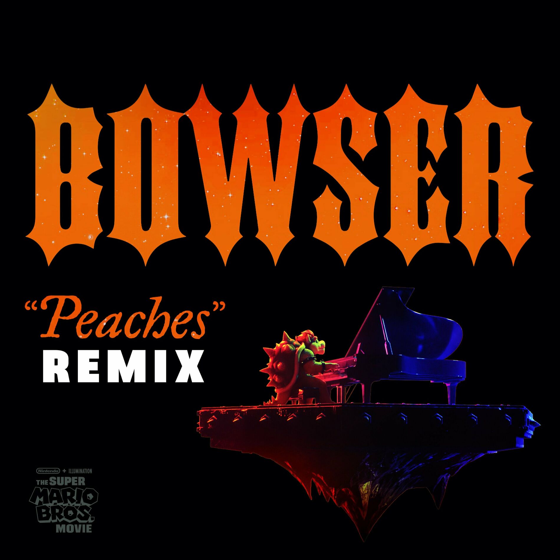 Album cover of Peaches (Remix) (from The Super Mario Bros. Movie)