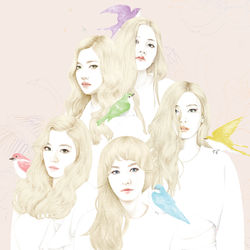 Cover of The 1st Mini Album 'Ice Cream Cake'