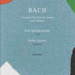 Cover of Bach: 3 Sonaten für Viola da Gamba und Cembalo