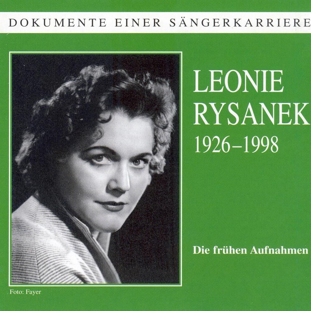 Picture of Dokumente einer Sängerkarriere - Leonie Rysanek