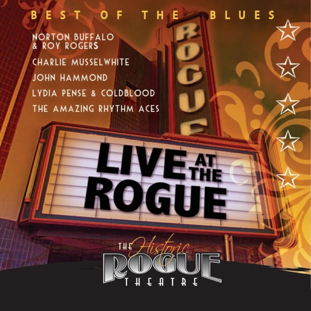 Album cover of Live At the Rogue (Best of the Blues)