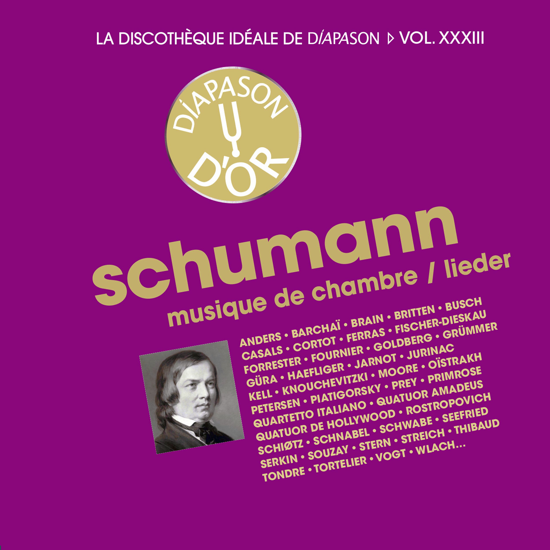 Album cover of Schumann: La musique de chambre & Lieder - La discothèque idéale de Diapason, Vol. 33