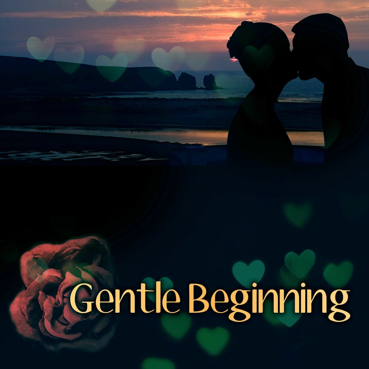 Album cover of Gentle Beginning - Quiet Caress, Lot of Romanticism, Positive Attitude to Sex, Beginnings are Interesting, Adventure Life, Romanti