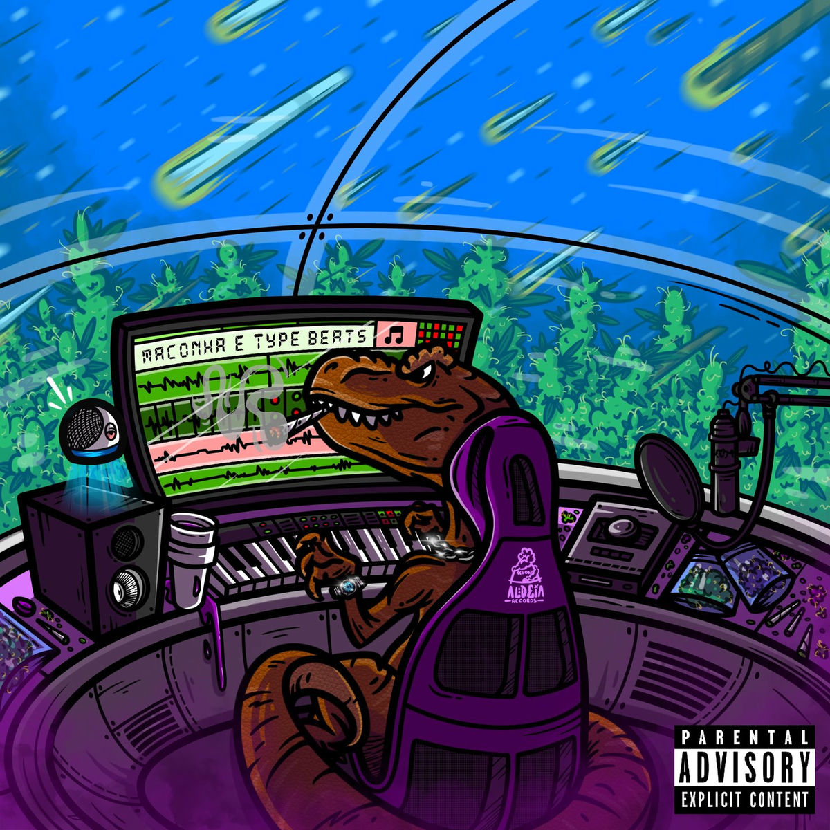 Album cover of MACONHA E TYPE BEATS