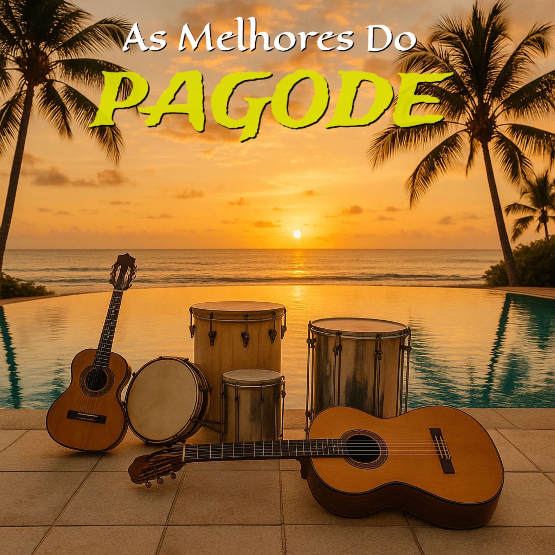 Album cover of As Melhores do Pagode (Ao Vivo)