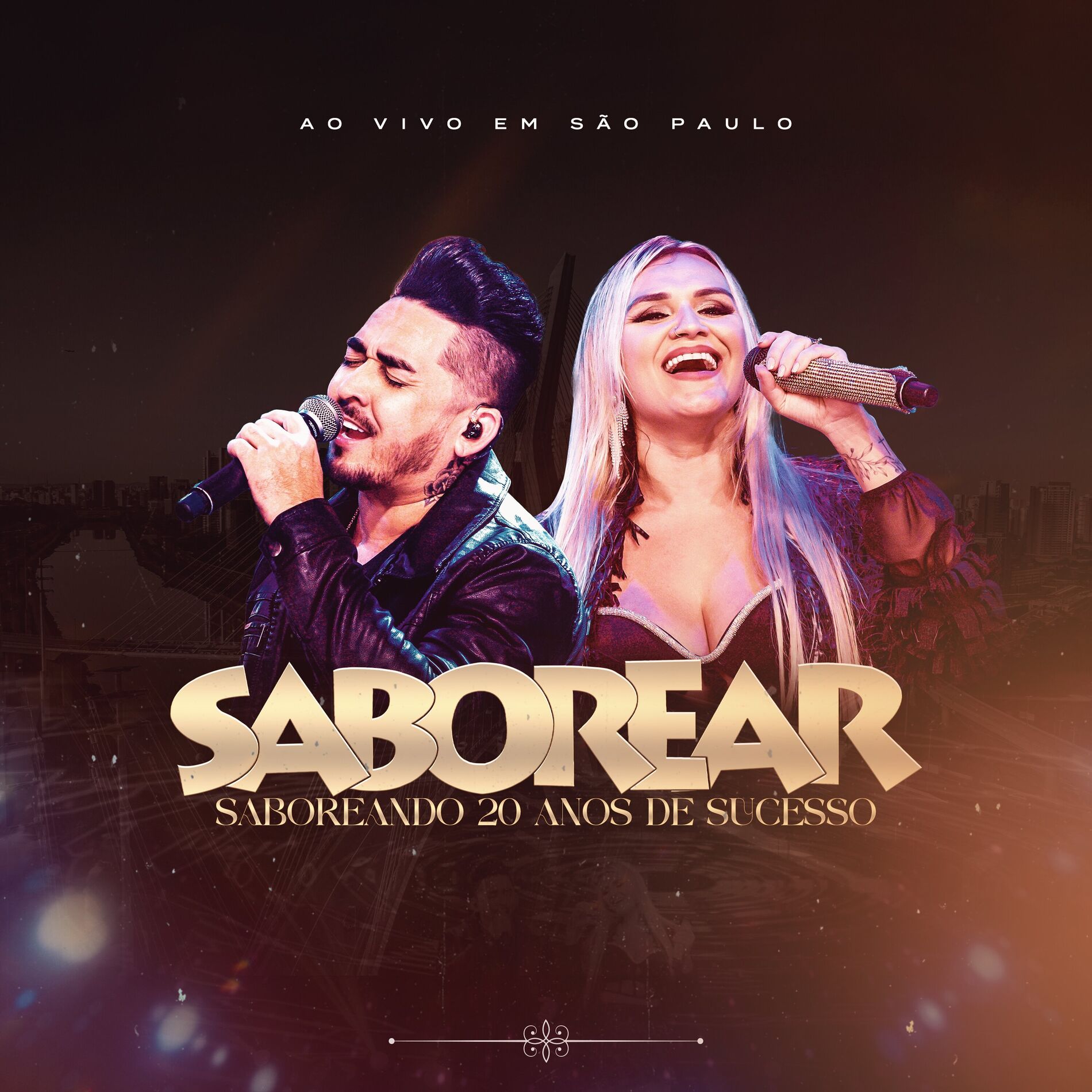 Album cover of Saboreando 20 Anos de Sucesso (Ao Vivo)