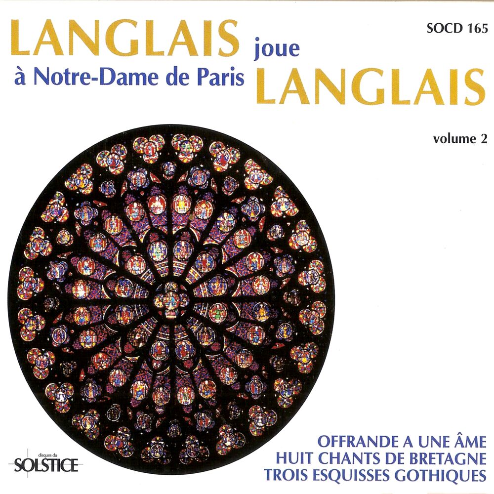 Picture of Langlais plays Langlais at Notre-Dame in Paris