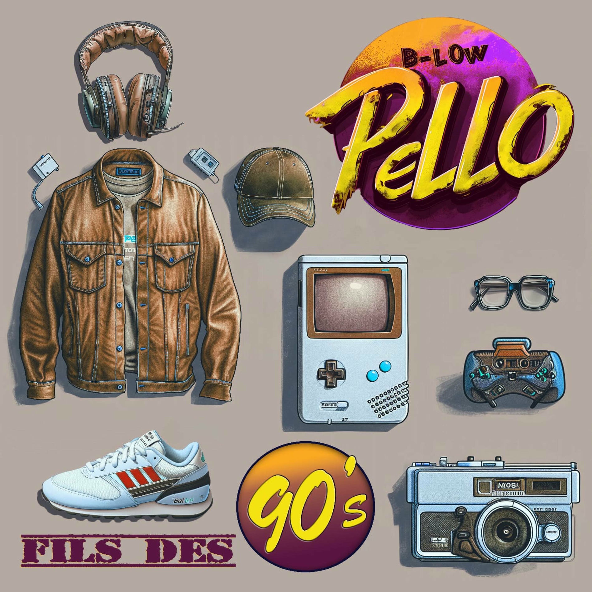 Album cover of FILS DES 90'S (feat. PeLLo)