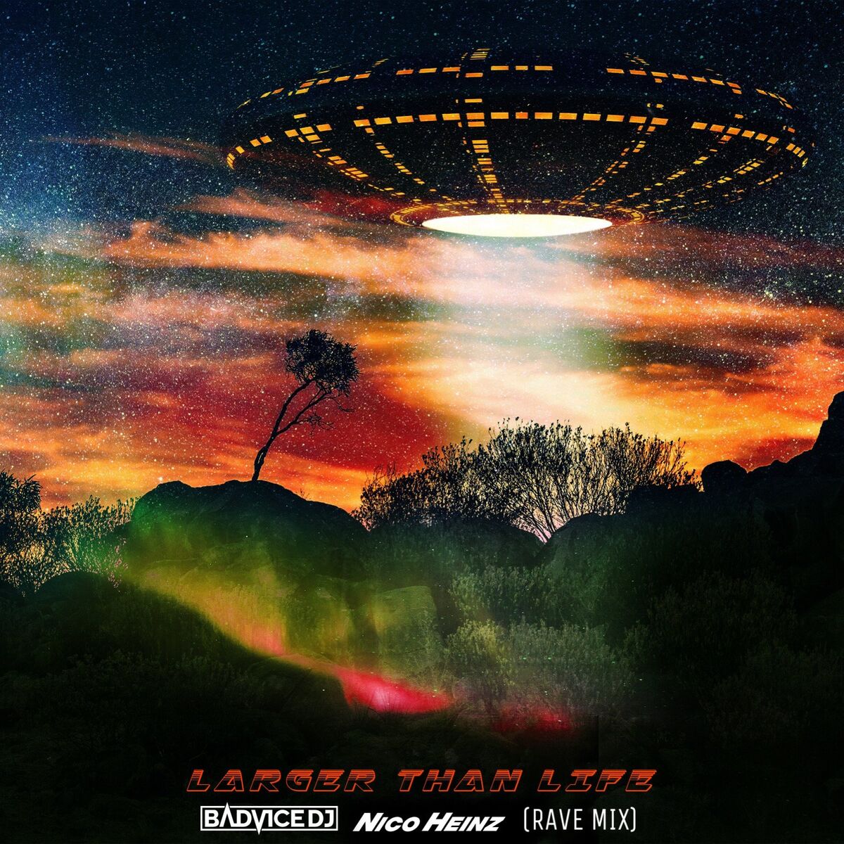 Album cover of Larger Than Life (Rave Mix)