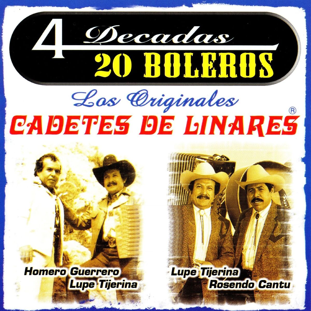 Album cover of 4 Decadas 20 Boleros