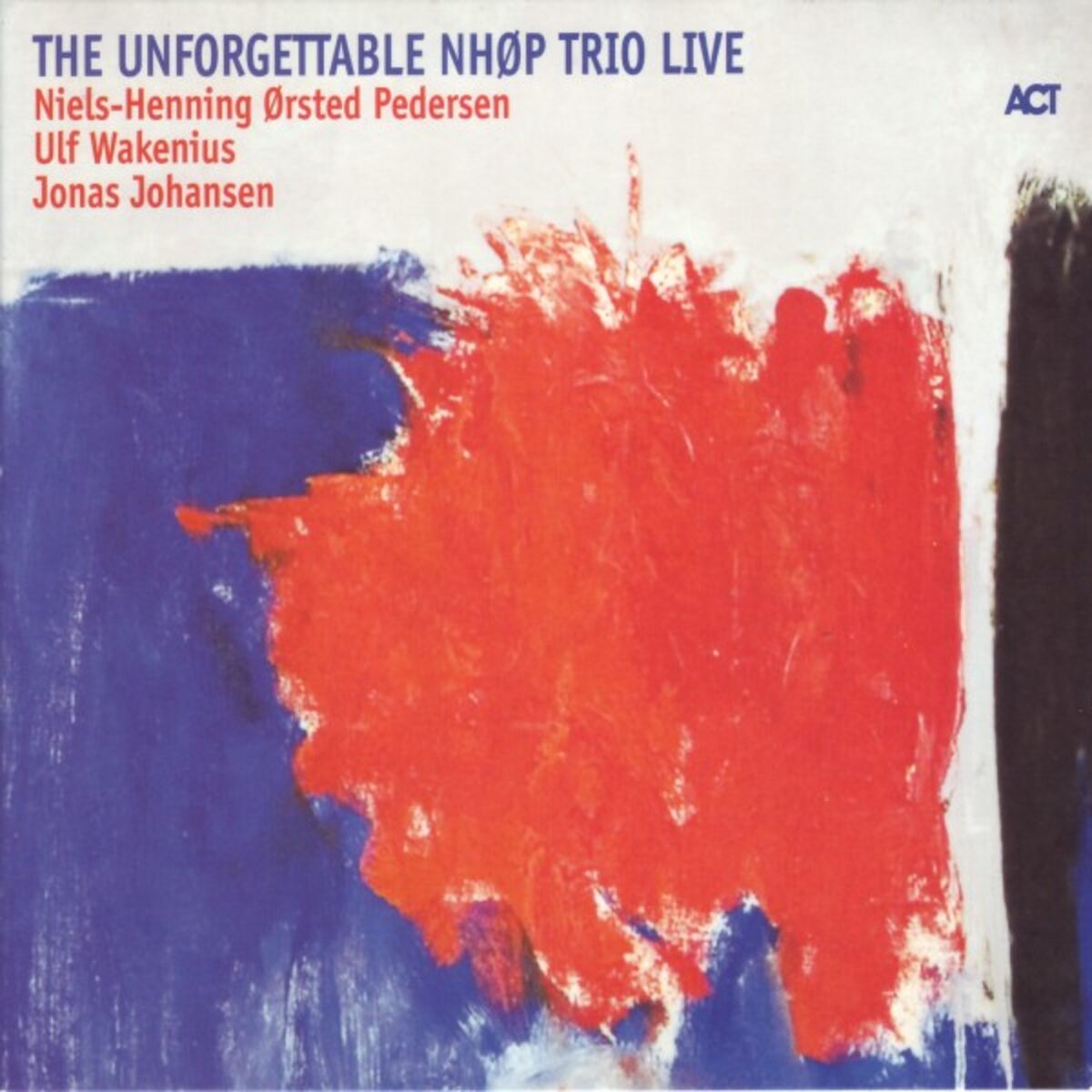 Album cover of The Unforgettable Nhøp Trio Live