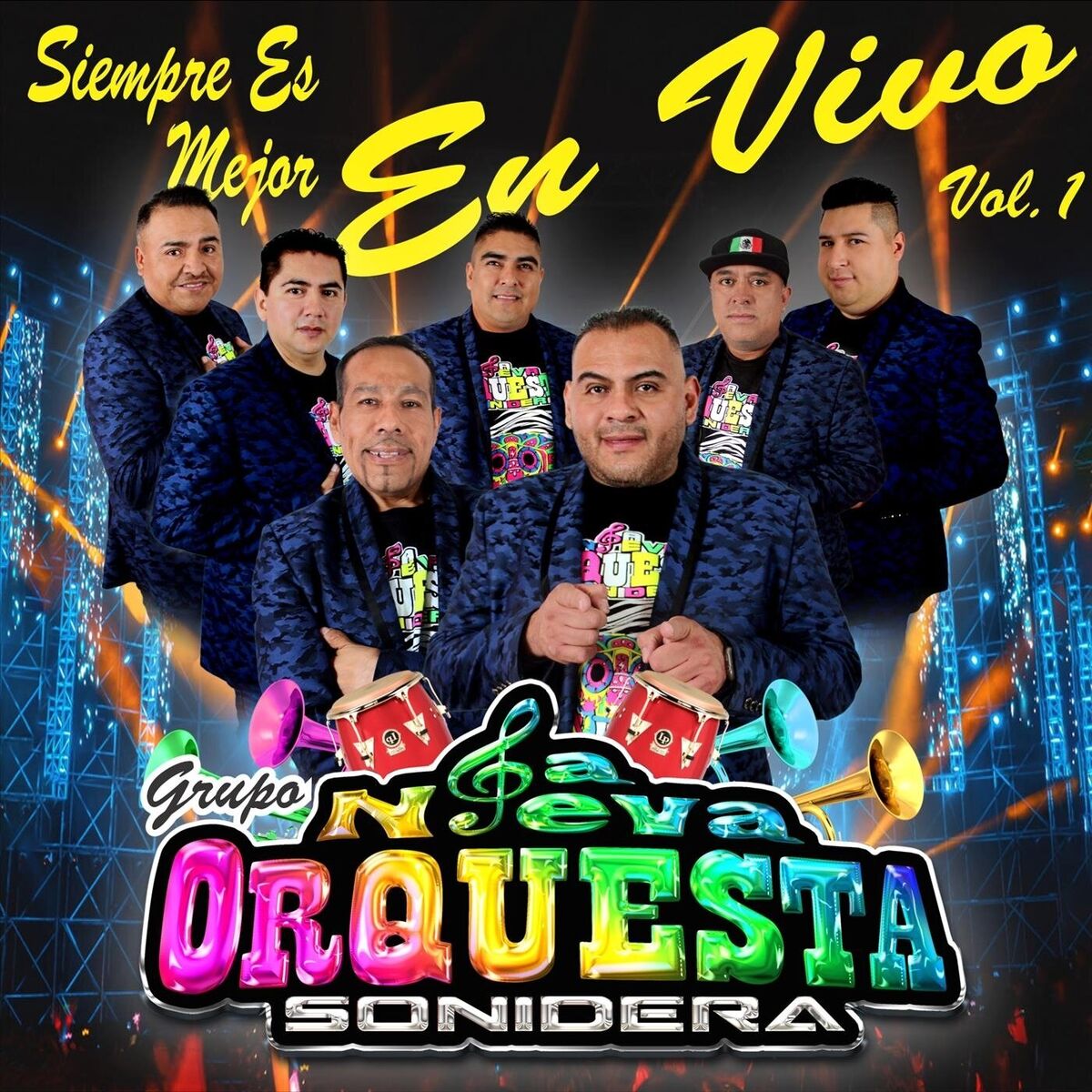 Album cover of SIEMPRE ES MEJOR EN VIVO, Vol. 1