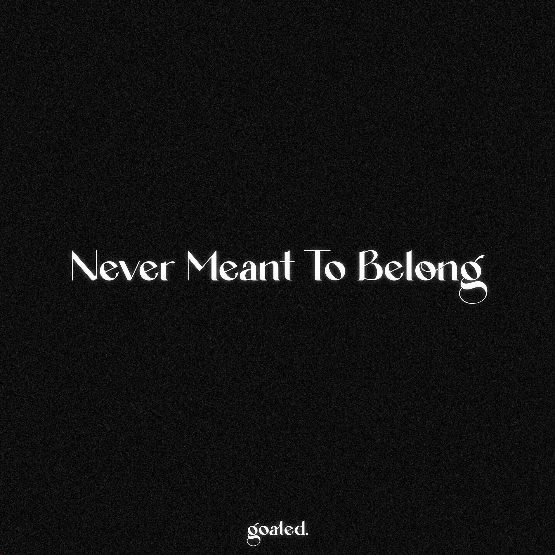 Album cover of Never Meant To Belong (Piano Version)