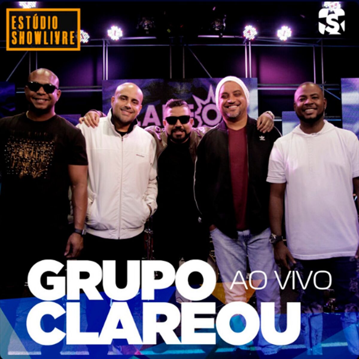 Album cover of Grupo Clareou no Estúdio Showlivre (Ao Vivo)