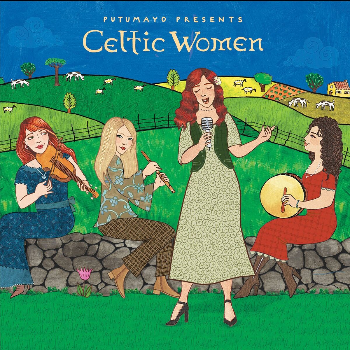 Album cover of Putumayo Presents Celtic Women