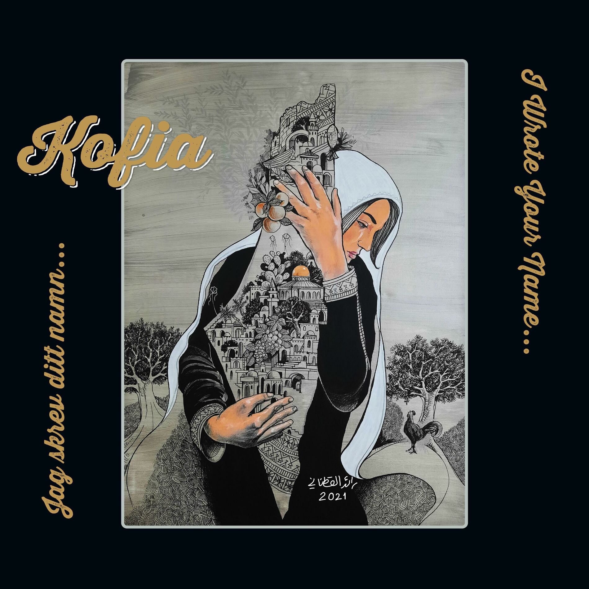 Album cover of Jag skrev ditt namn
