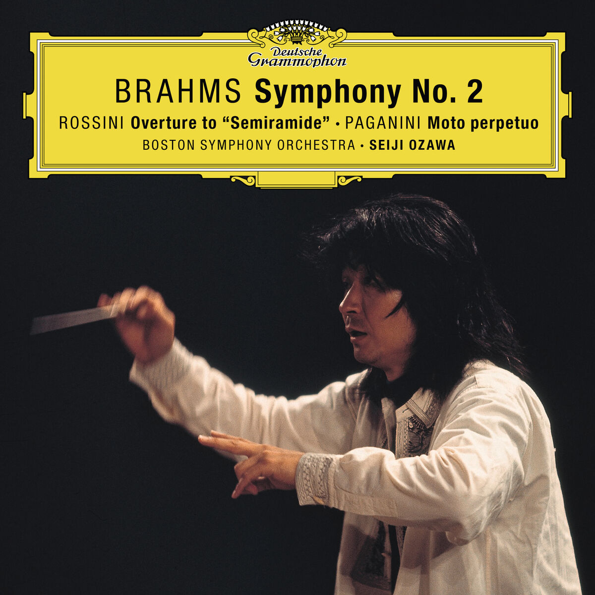 Album cover of Brahms: Symphony No. 2 in D Major, Op. 73 / Rossini: Overture From 