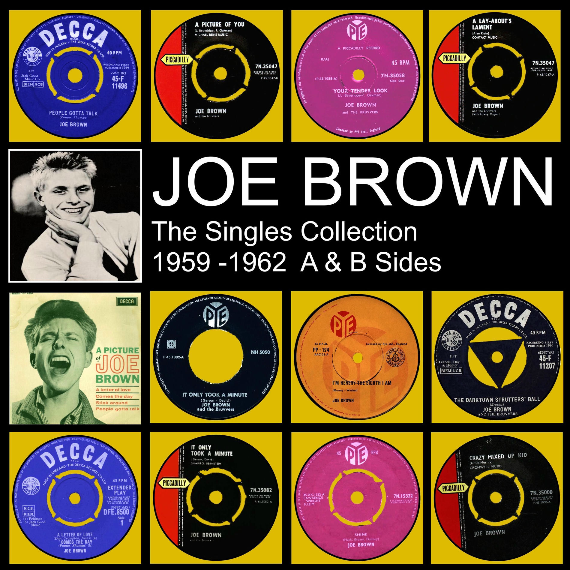 Album cover of The Singles Collection 1959 - 1962