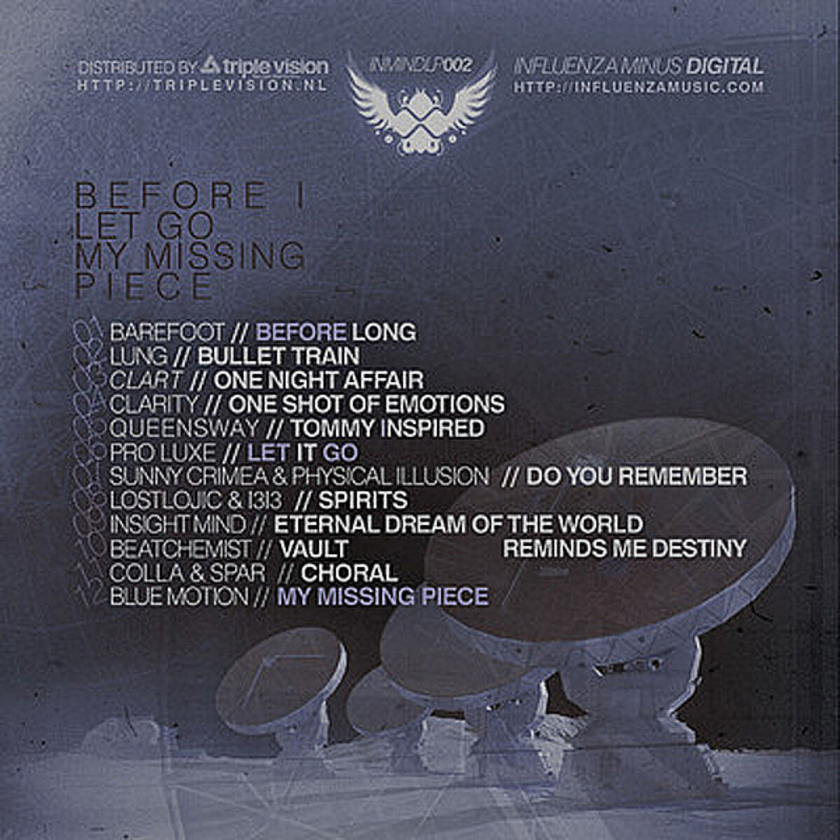 Album cover of Before I Let Go My Missing Piece