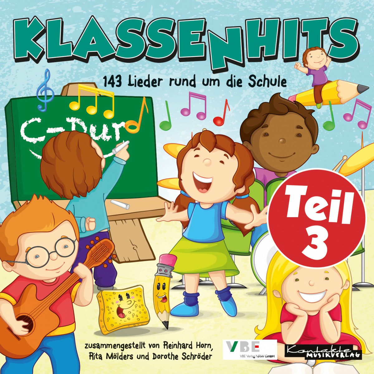 Album cover of KlassenHits – Teil 3 – 143 Lieder rund um die Schule