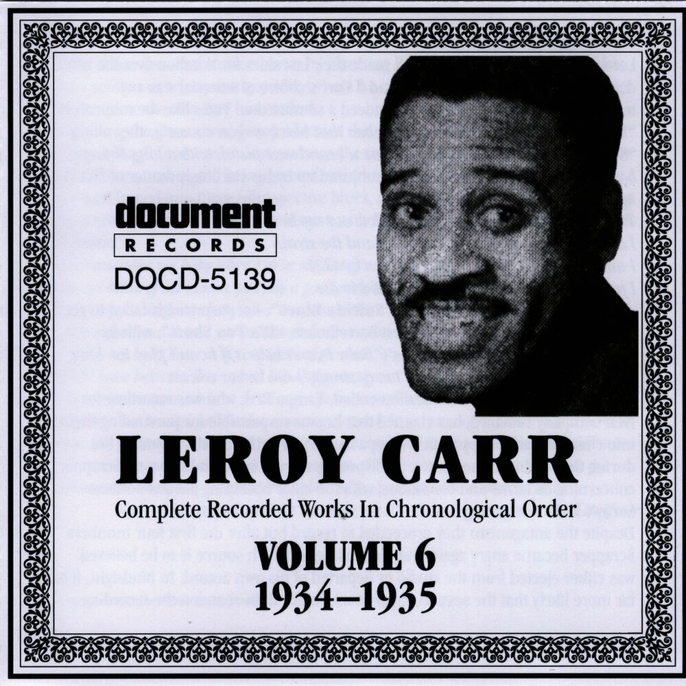 Picture of Leroy Carr Vol. 6 (1934-1935)