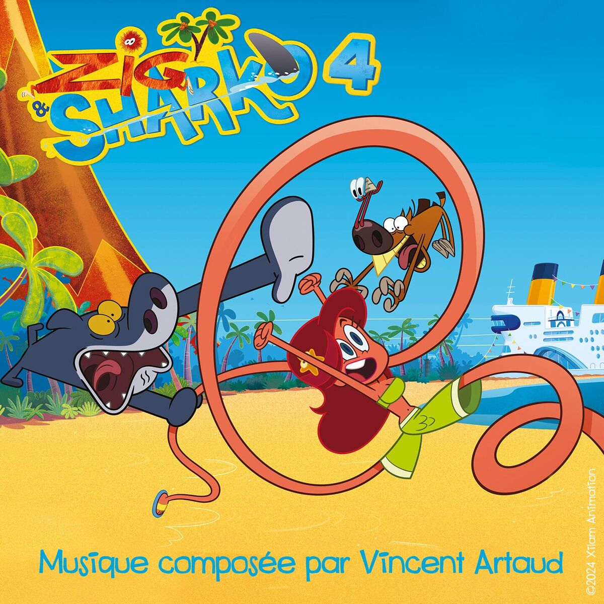 Album cover of Zig & Sharko Saison 4 (Bande Originale)