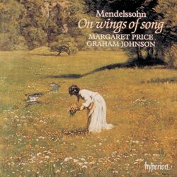 Cover of Mendelssohn: On Wings of Song – 24 Lieder