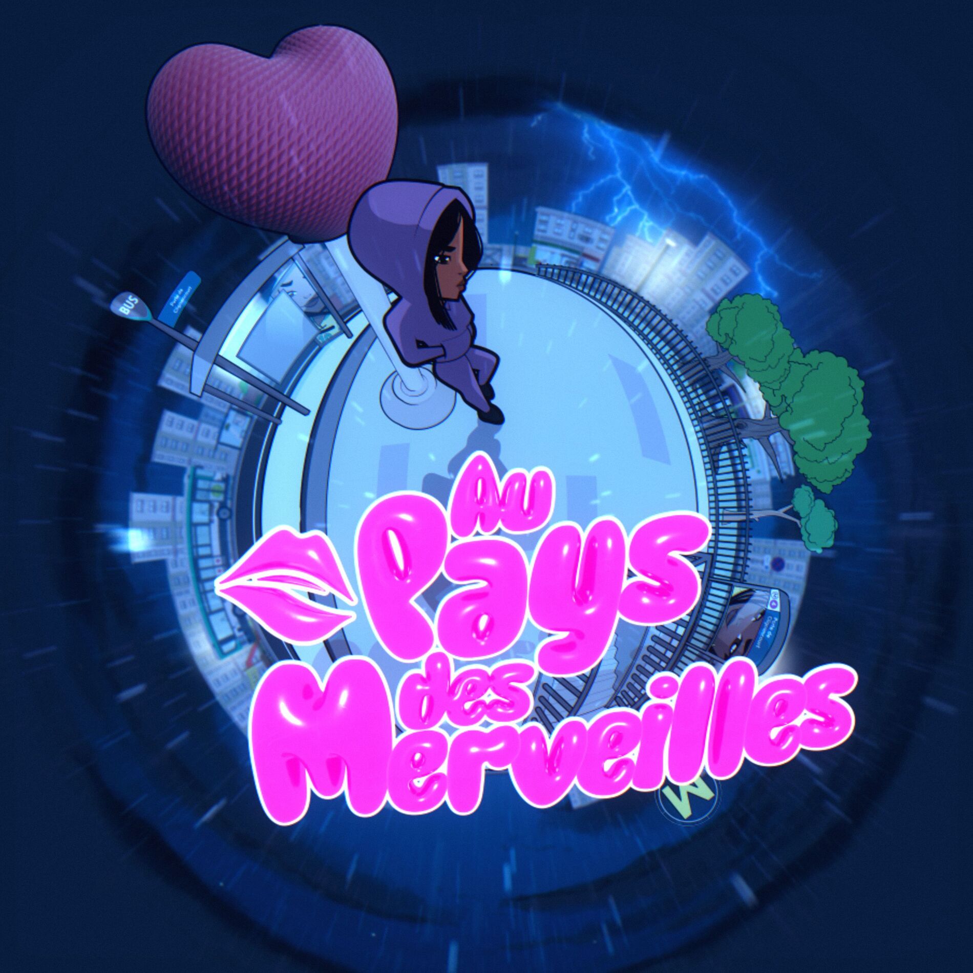 Album cover of Soucis plein la tête (Au pays des Merveilles)