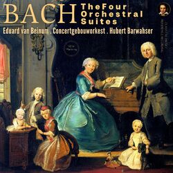 Cover of Bach: The Four Orchestral Suites by Eduard van Beinum (2022 Remastered, Amsterdam 1956)
