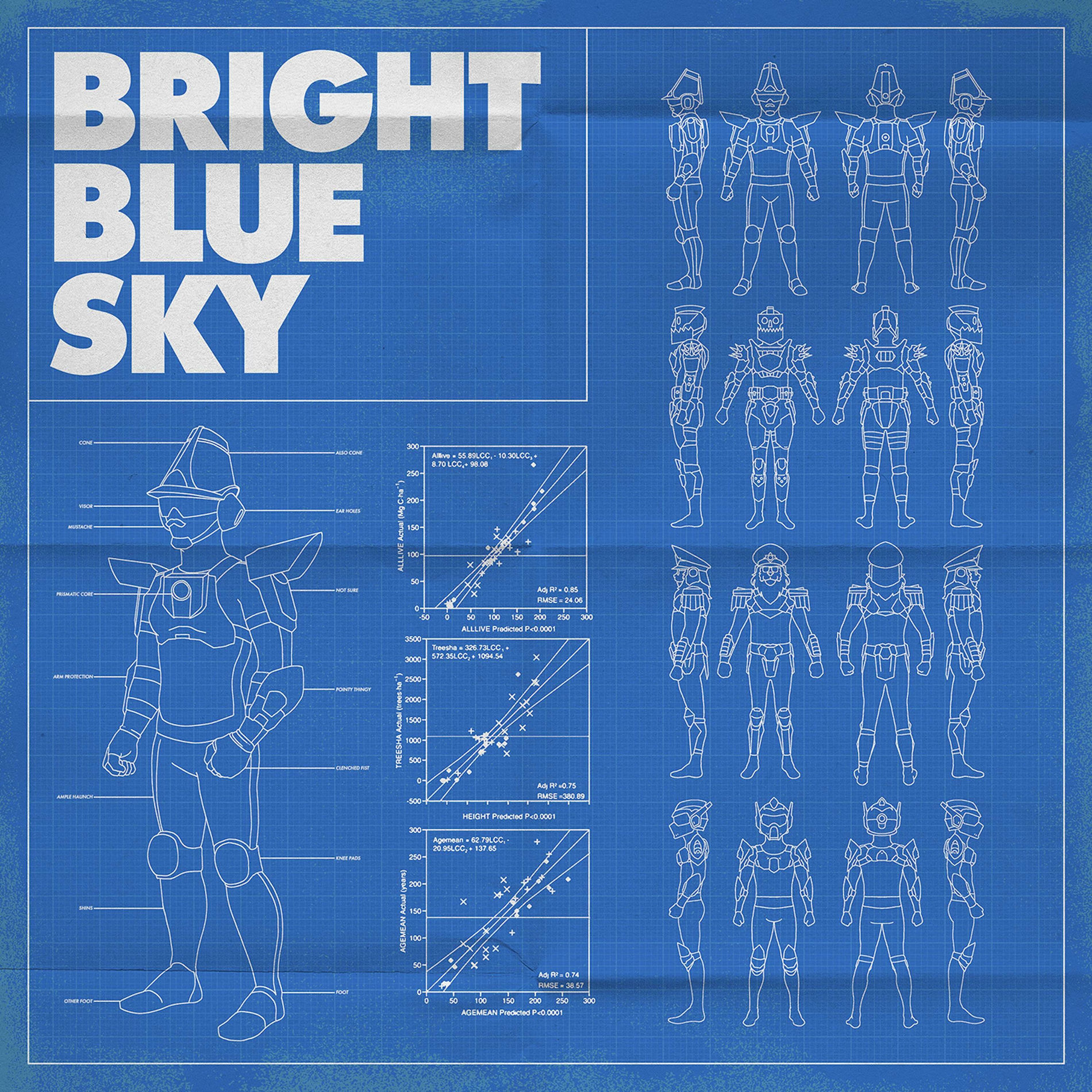 Album cover of Bright Blue Sky