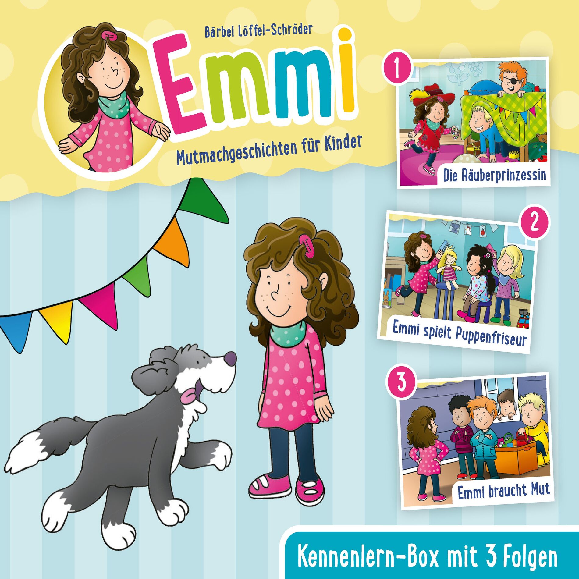 Album cover of Emmi - Mutmachgeschichten für Kinder - Box 1 (Kennenlern Box mit 3 Folgen)