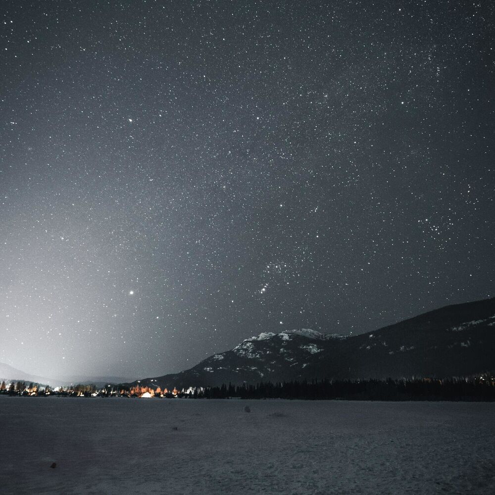 Picture of Night Sky Full of Stars
