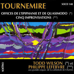 Cover of Tournemire: 2 Offices & 5 Improvisations for Organ