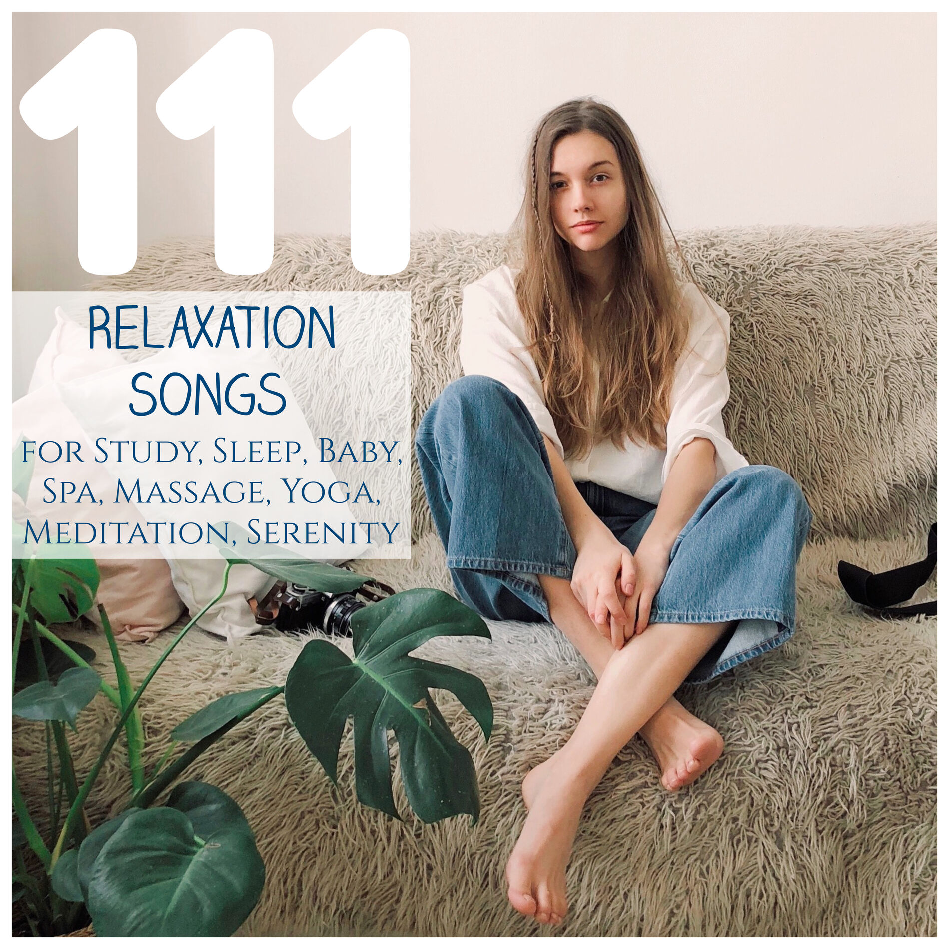 Album cover of 111 Relaxation Songs for Study, Sleep, Baby, Spa, Massage, Yoga, Meditation, Serenity