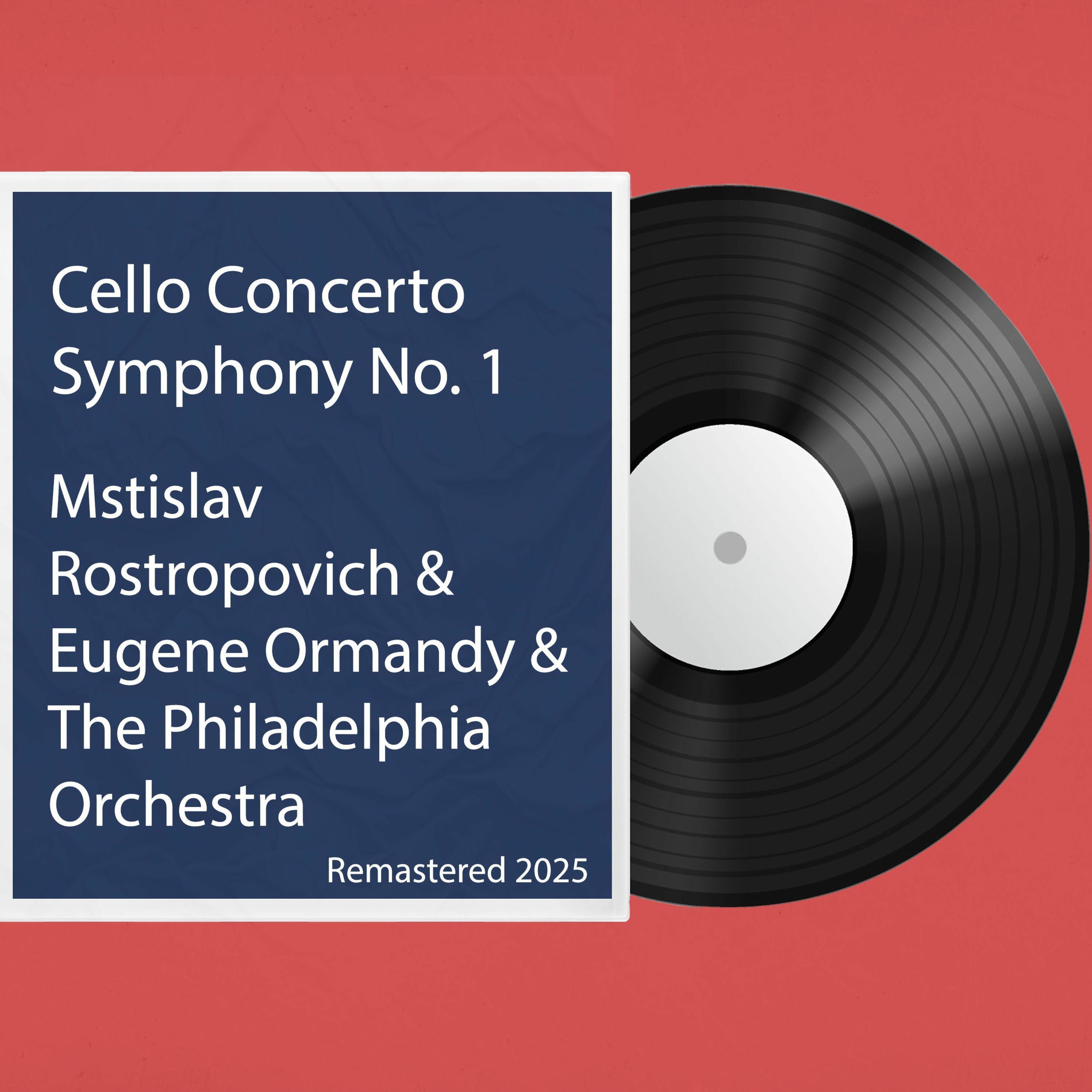 Album cover of Cello Concerto / Symphony No. 1: Remastered 2025