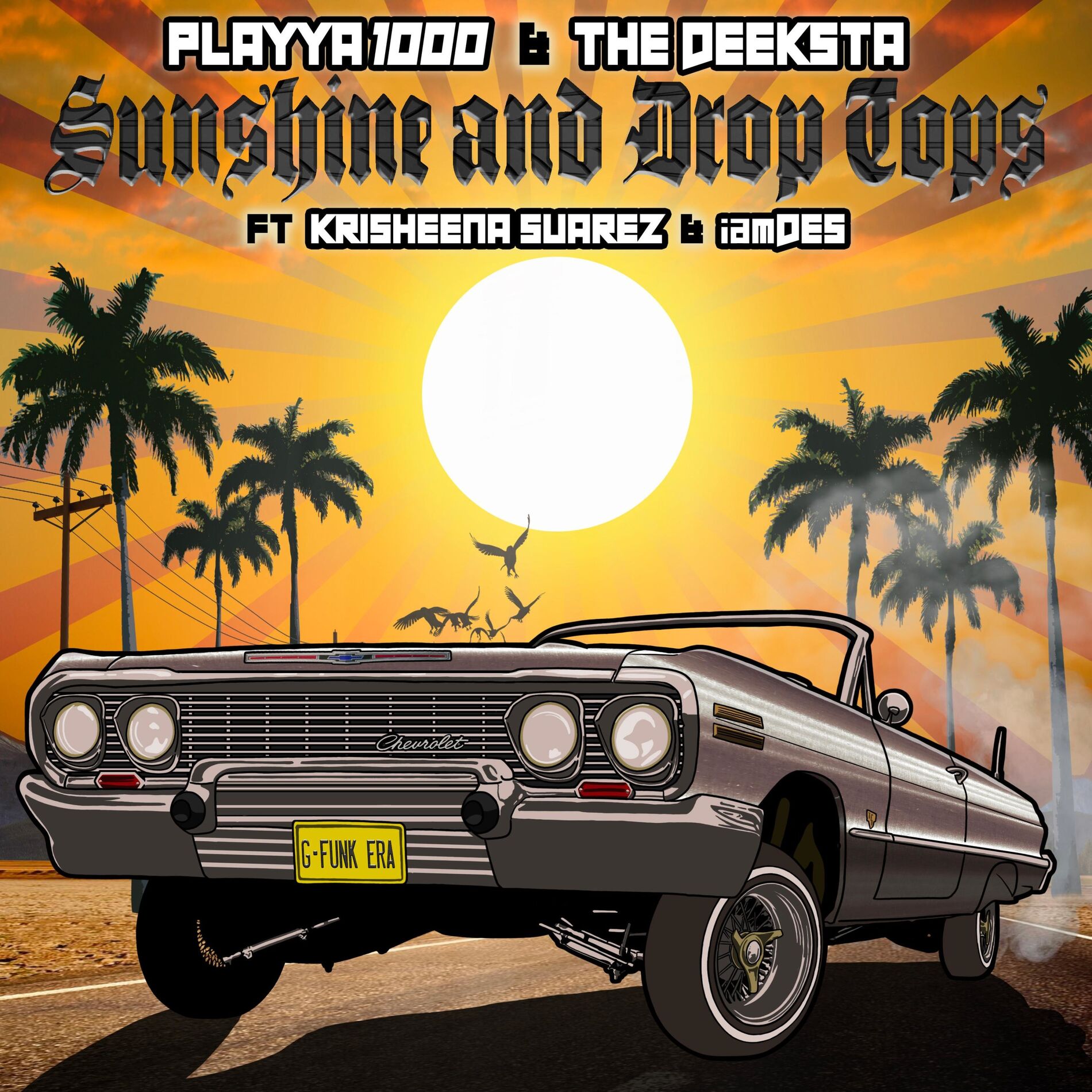 Album cover of Sunshine and Drop Tops (feat. Krisheena Suarez & Iamdes)