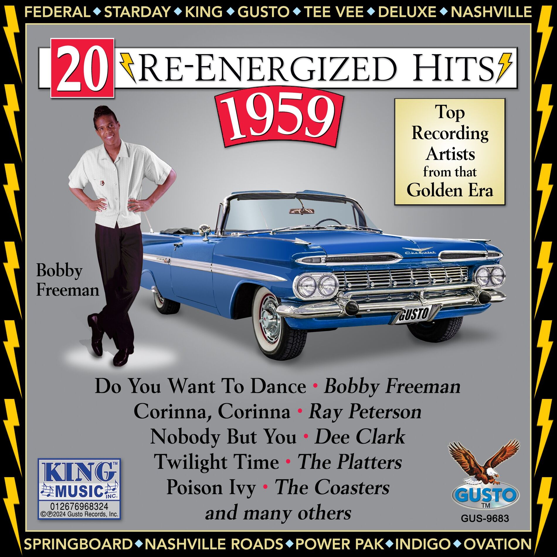 Album cover of 20 Re-Energized Hits: 1959