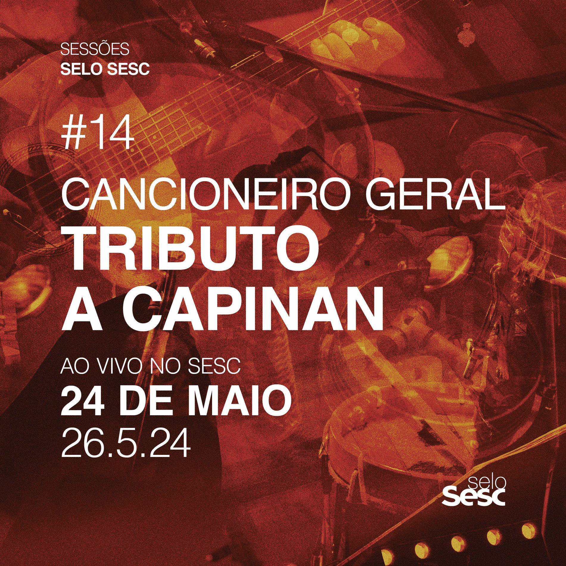 Album cover of Sessões Selo Sesc #14: Cancioneiro Geral - Tributo a Capinan