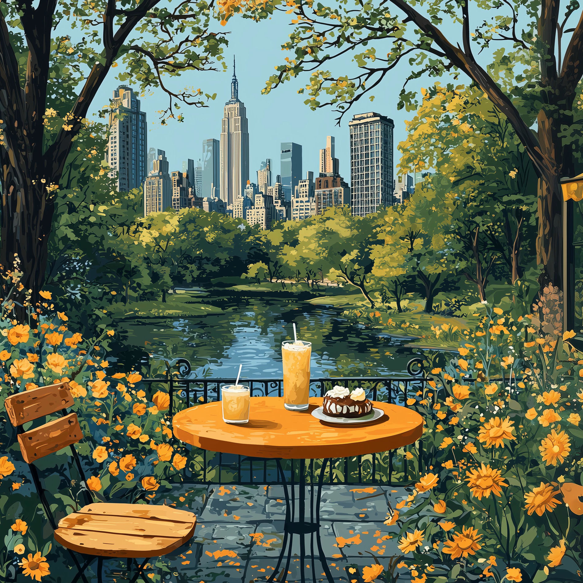 Album cover of Through the Park