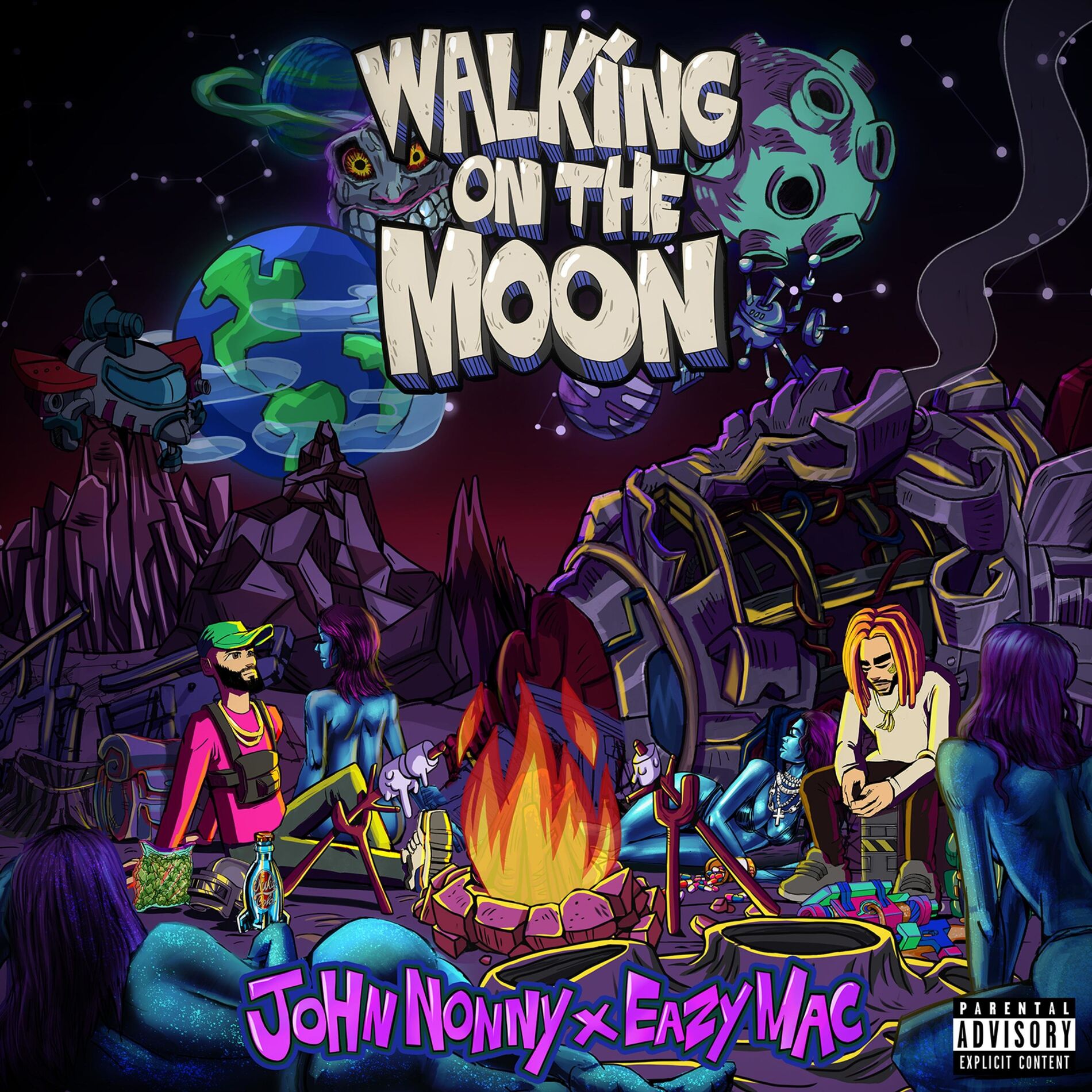 Album cover of Walking on the Moon