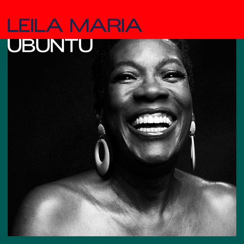 Leila Maria - Ubuntu (cover: grayscale photo of the singer)