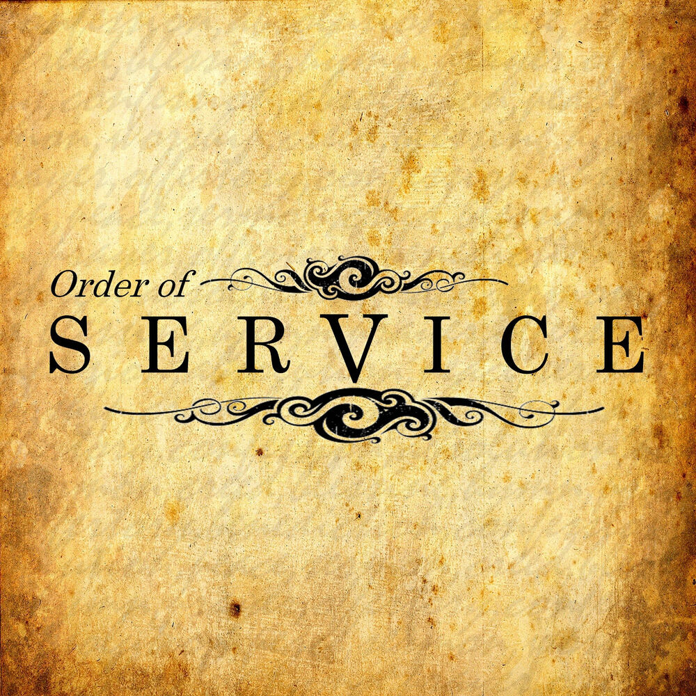 Picture of Order of service