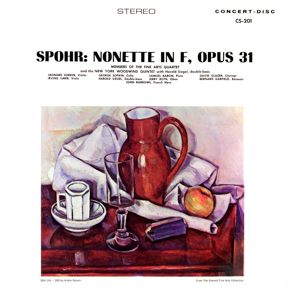 Picture of Spohr: Nonet in F Major, Op. 31 (Remastered from the Original Concert-Disc Master Tapes)