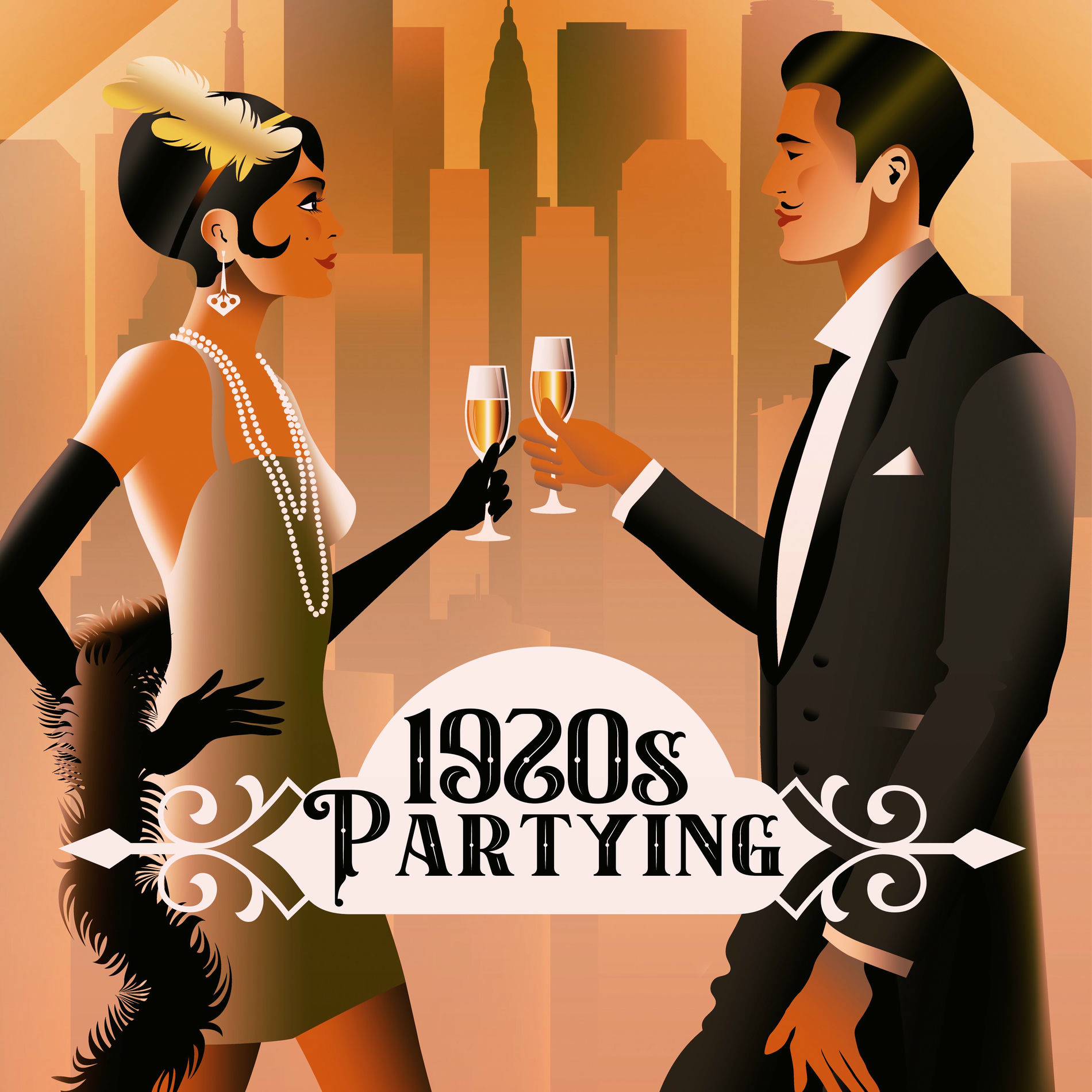 Album cover of 1920s Partying: Vintage Jazz Party Music