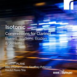Cover of Isotonic: Commissions for Clarinet by Burrell, Boden, Watkins & Jenkins