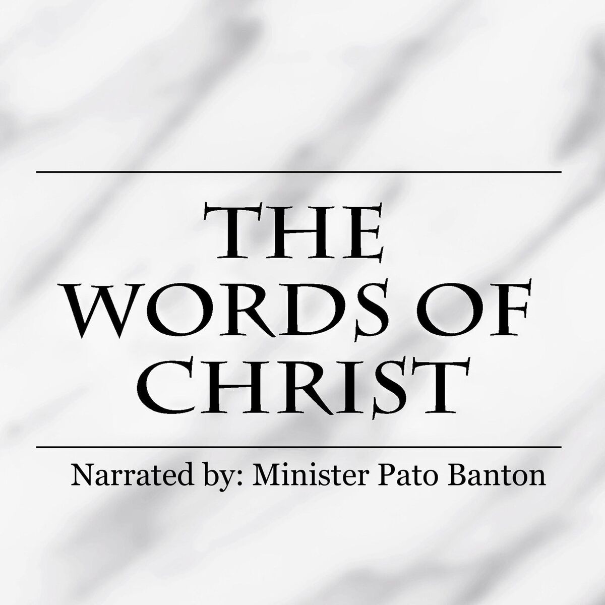 Album cover of The Words of Christ