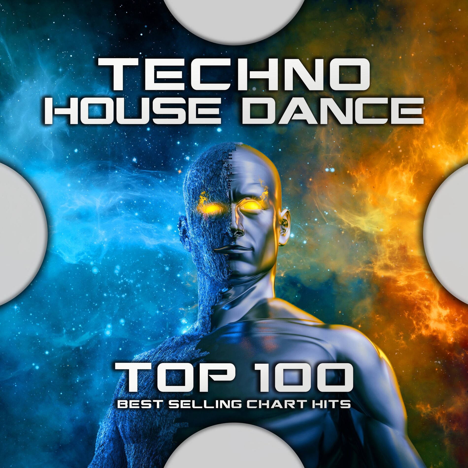 Album cover of Techno House Dance Top 100 Best Selling Chart Hits