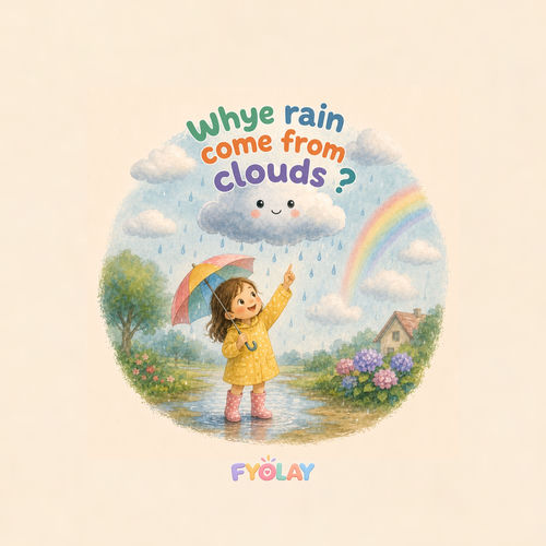 Why does rain come from clouds ?