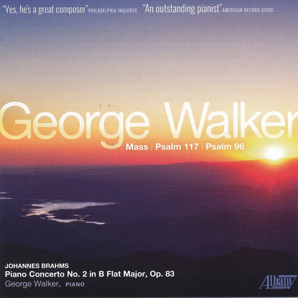 Picture of Walker: Mass - Brahms: Concerto for Piano, No. 2