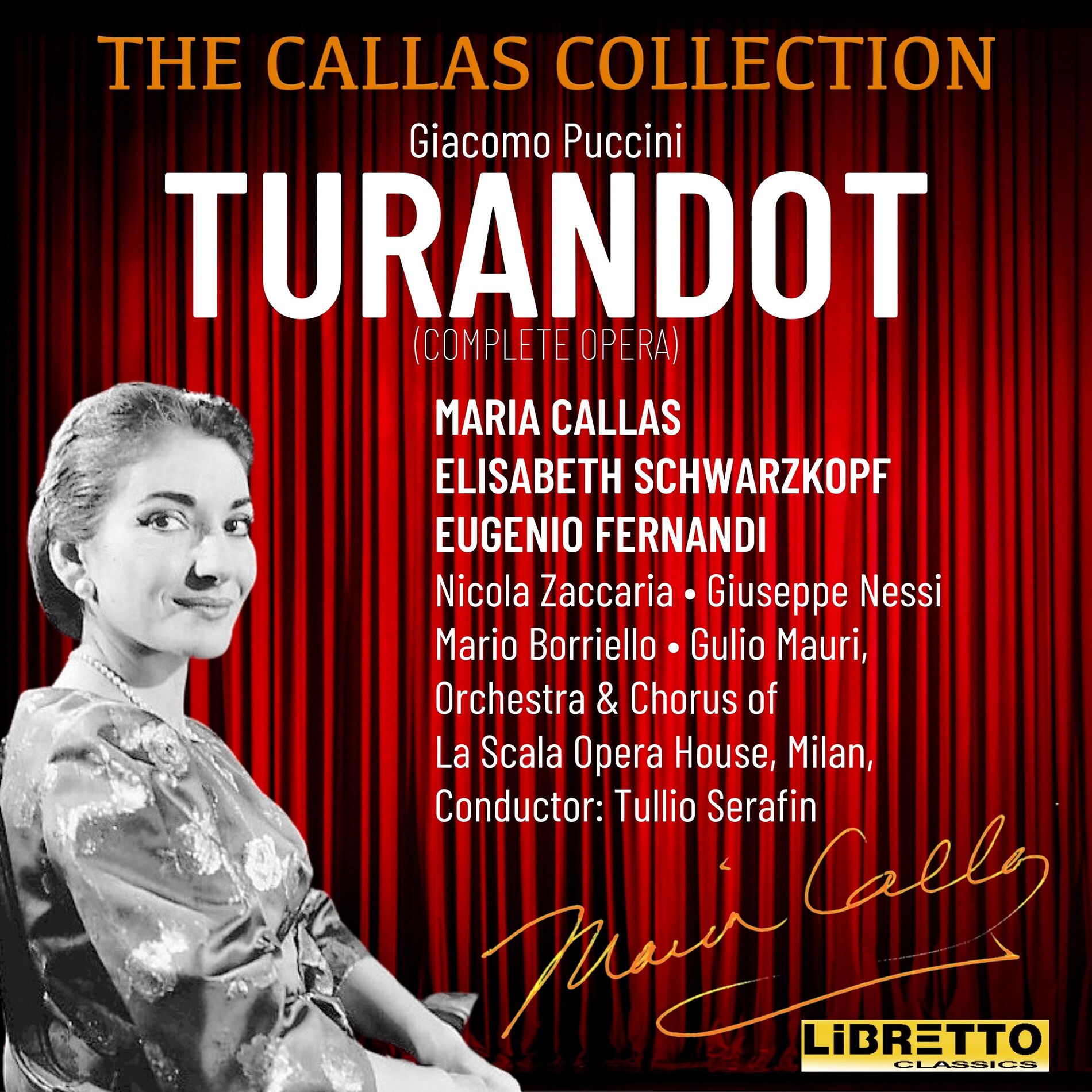 Album cover of Giacomo Puccini: Turandot (Complete Opera)